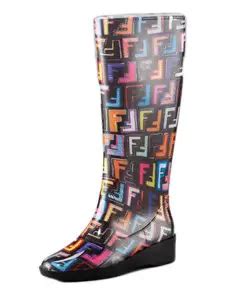 fendi graffiti rain boots|genuine Fendi boots.